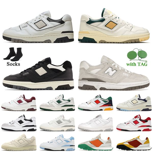 

b550 shoe fashion designer women mens casual shoes bb550 550 united arrows black cream white aime leon dore rich paul xc-72 platform sneaker