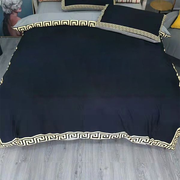 

size bedding sets designer jacquard bed duvet comforter cover bedroom pillowcase sheet