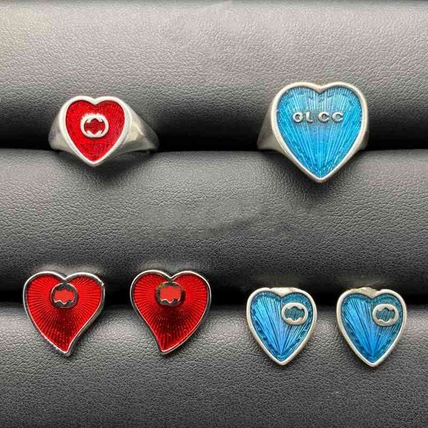 

year new dripping letter love open earrings temperament trend jewelry 6nul, Silver