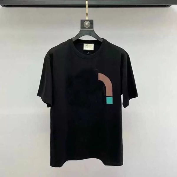 Camiseta moda t camisas para homens topos carta impressão conjunta das mulheres dos homens roupas de manga curta tshirt t-shirts ponto bens