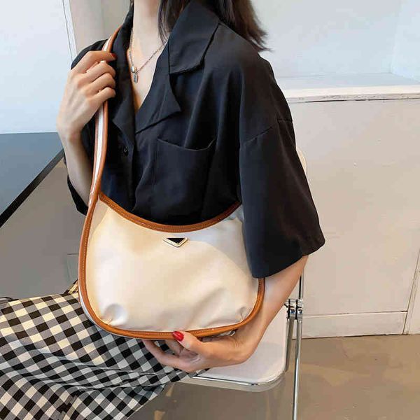 

55% off factory online clearance luggage women ins2021 single shoulder style half moon armpit bags 2a6b bags