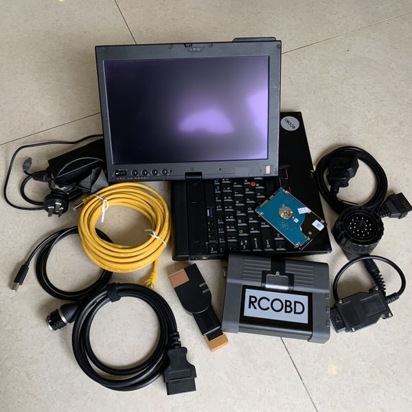 

auto diagnosis tool for bmw icom next software version v06.2022 with lapx200t diagnostic programming a2 1tb hdd expert mode