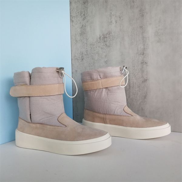 

men snow boots big size flat fashion sneaker for man p31d50s2, Black