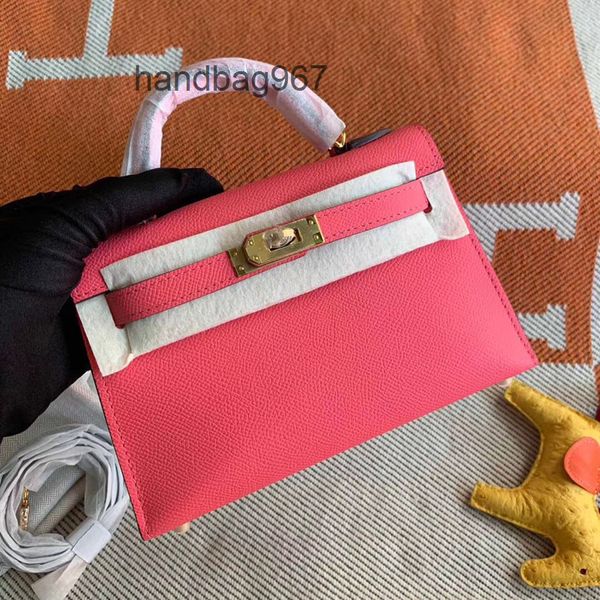 

hermee 2023 designer women bags kellies handbags bag second generation mini leather messenger women's mini small cowhide one shoulder h