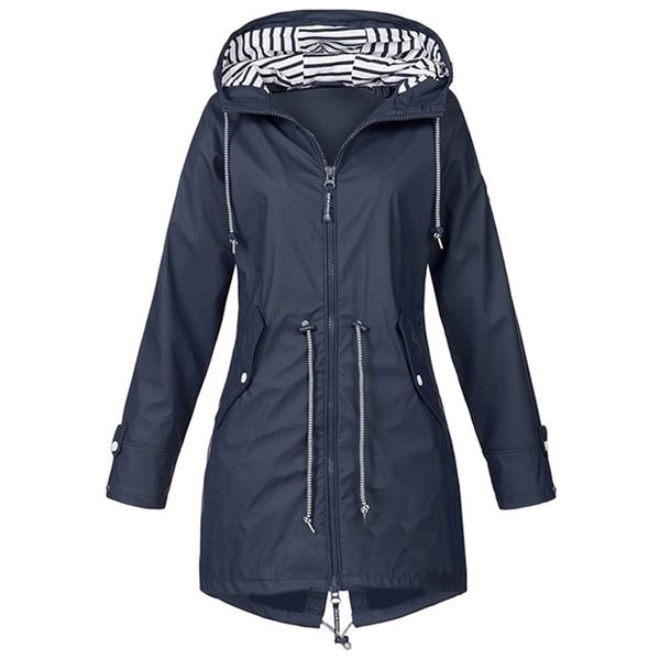 

long sleeve winter jacket running jacket fall outdoor set lj201128, Black