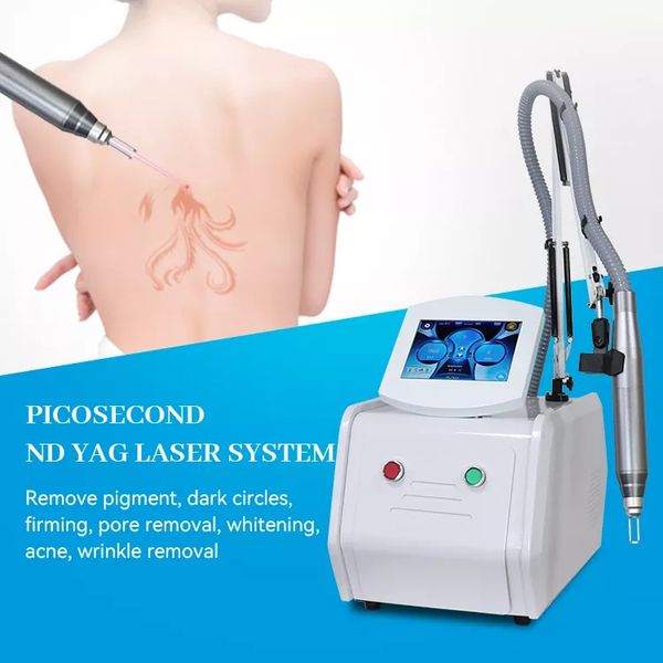 Picolaser Dark Spot Removing Tattoo Acne Removal Nd yag macchina di bellezza laser a picosecondi