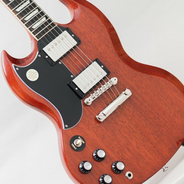 

sg standard '61 vintage cherry left hand electric guitar same of the pictures