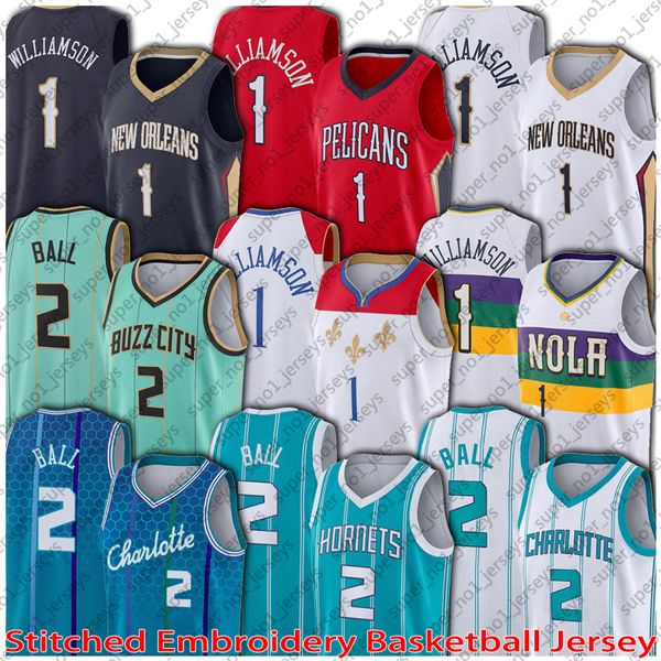 Lamelo Jersey Ball Basketball New Zion 1 Williamson Jerseys ZB0SDF