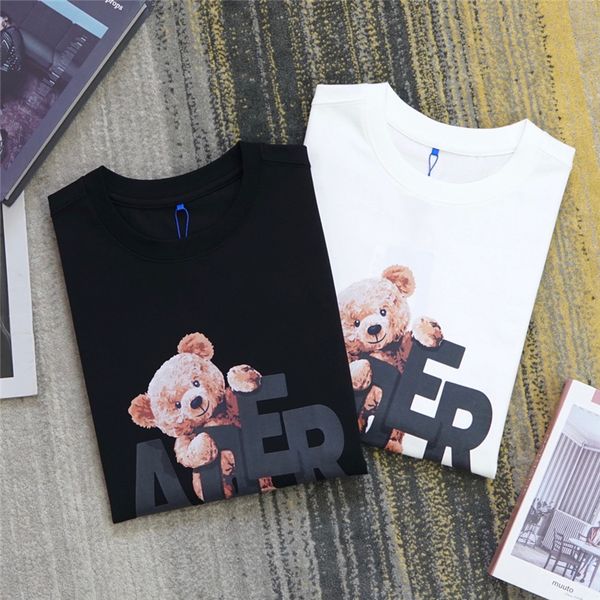 

t-shirt men women 1 tee back blue short sleeve, Black;brown