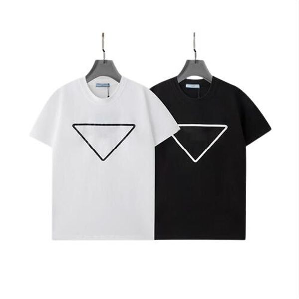 

2022 new designer t shirt male cotton short sleeve round collar summer youth multi-color fashion print casual thin style s-2xl#118, White;black