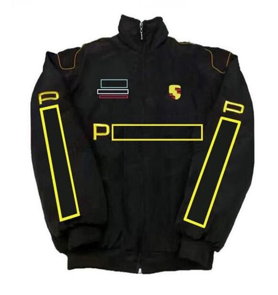 

f1 formula one racing jacket 2022 new embroidered suit d9tn, Black;brown