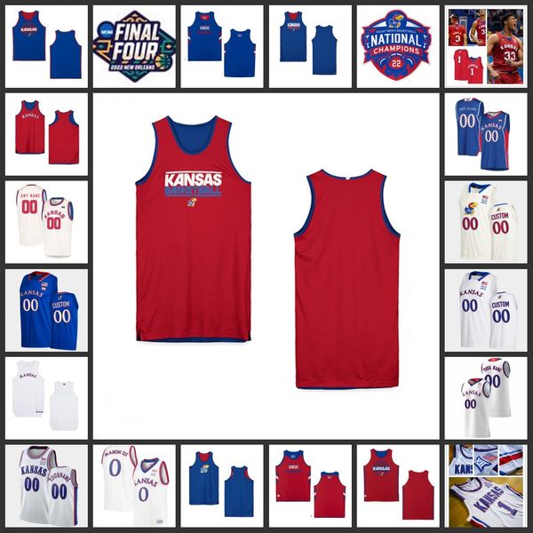 

2022 ncaa final four 4 ku kansas jayhawks basketball jersey custom stitched 34 paul pierce 16 clyde lovellette 21 markieff morris marcus mor, Black