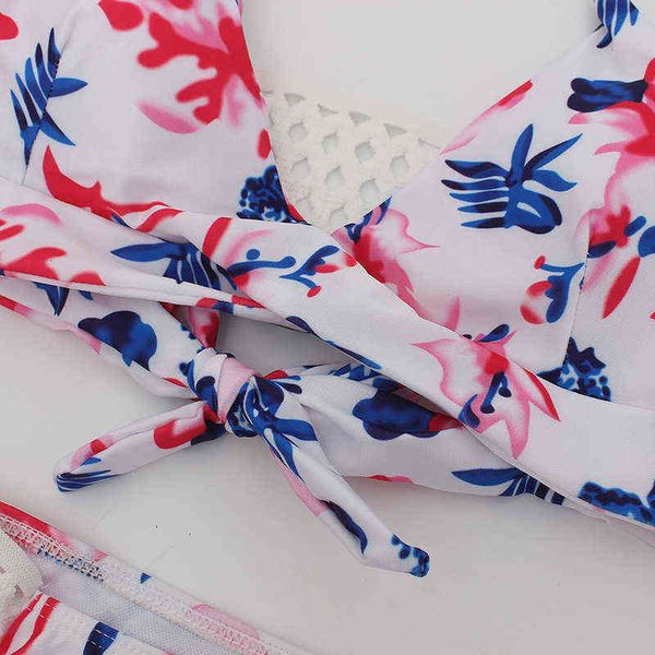 

split bikini women's swimsuit 148, White;black