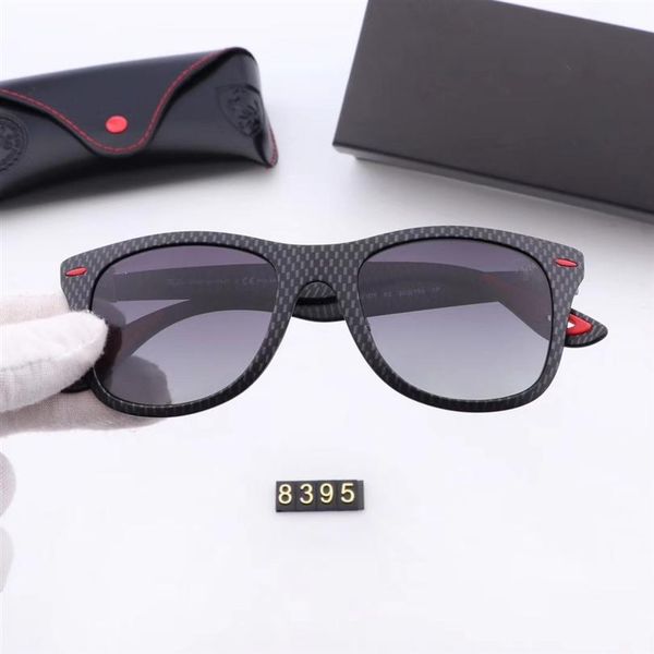 

of brand fleet series sunglasses for men and women's fashion polarized sunglasses ultra light frame 8395 with box2330, White;black