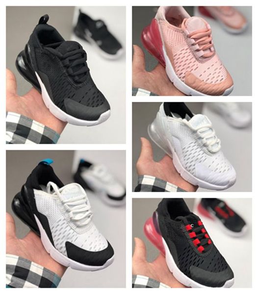 

2022 baby children kid athletic outdoor shoes boys and girls sports jogging track field basketball black white super bright violet toddler c
