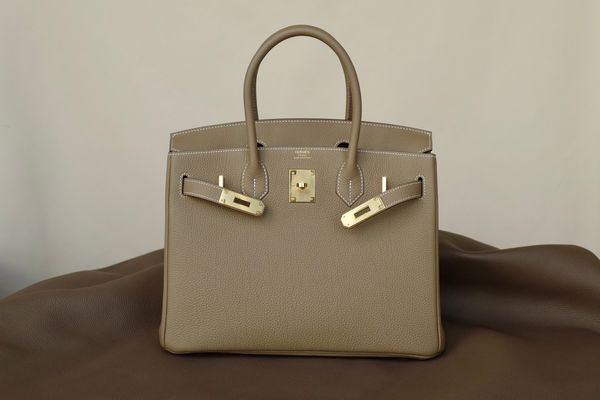 

designer bag handbag birkin30cm togoskin high end customization handmade