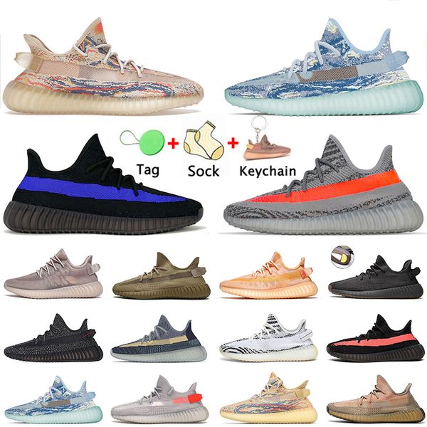 

casual running shoes yeezies'kanye'boost'350 mx blue rock oat dazzling blue beluga reflective static mono clay cmpct slate si