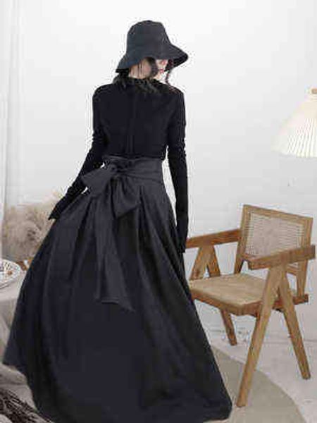 

small dark designer irregular deconstruction half-length skirt high waist slim skirt a line fashion l220714, White