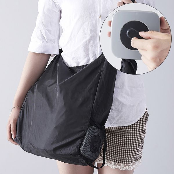 

rotatable foldable shopping bag portable reusable tote bag large capacity eco school shopper bags nylon store handbags women men cx220325