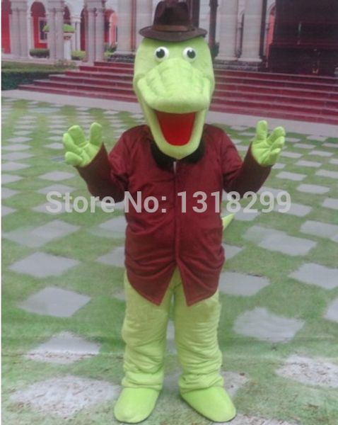 Mascote boneca traje mascote crocodilo mascote traje fantasia vestido personalizado fantasia fantasia tema mascotte carnaval kits