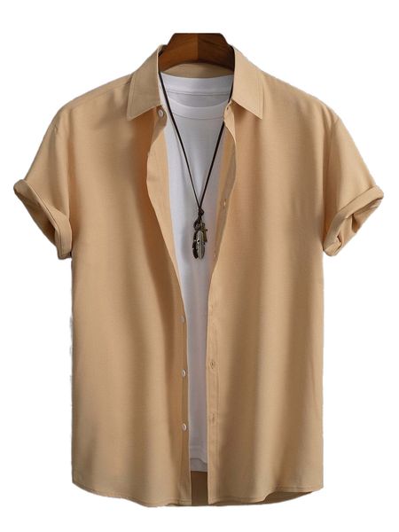 

men solid shirt without tee t9es#, White;black