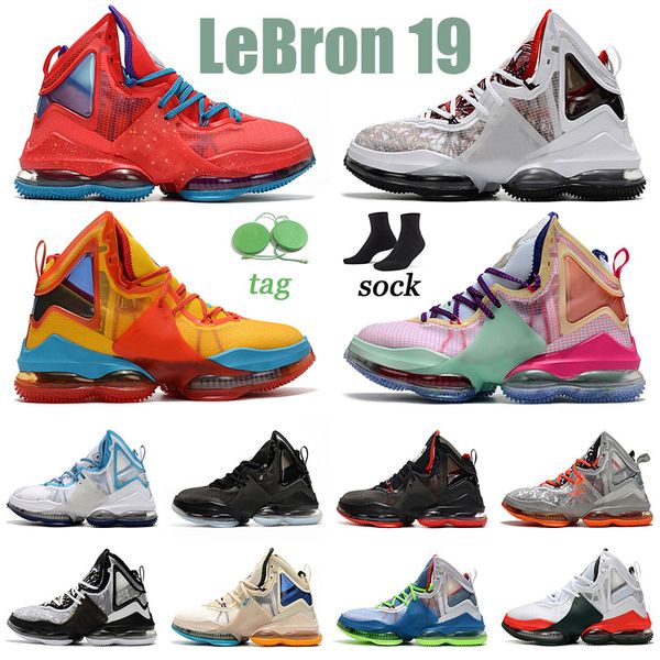 

lebrons 19 basketball shoes sketch bred fast food minneapolis lakers 19s sports sneakers christmas uniform hook valentine's day men wom