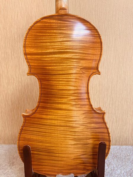 

80 years old spruce all european wood 4/4 3/4 stradivarius violin violino perfect tone bow case strings aubert bridge