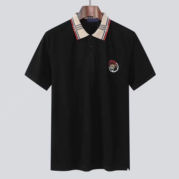 Erkek Polo Gömlek Tasarımcısı Adam T Gömlek Nakış At Üstleri 2022 Erkekler Golf Polos Gömlek Tasarımcılar Yaz Kadın High Street Casual Top Tees Asya boyutu M-XXXL # 117