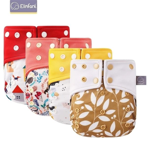 

elinfant breathable coffee mesh cloth nappy waterproof reusable baby cloth diaper 220720
