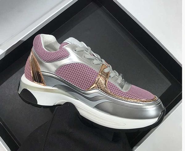 

brand casual 2023s early spring new leather lace-up thick soles sports casual shoes women's size 35-40, Black