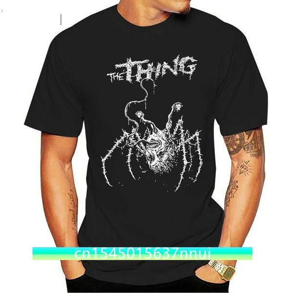 Мужская футболка The Thing Horror Science Fiction Movie Размеры S M L XL 2XL 3XL крутой подарок индивидуальная футболка 220702