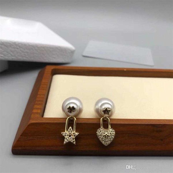 

the new designer 2021 ms stud earrings earrings earrings highend brands673, Silver