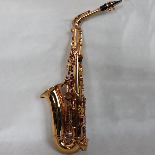 

high grade gold lacquer by electrophoresis coating alto saxophone