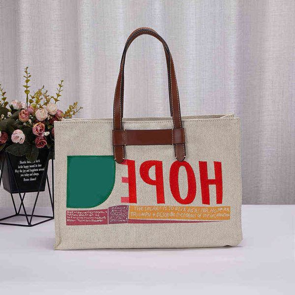 

graffiti canvas tote bag women vintage handbag shoulder luxury designer brand crossbody female shopping message purse 220324