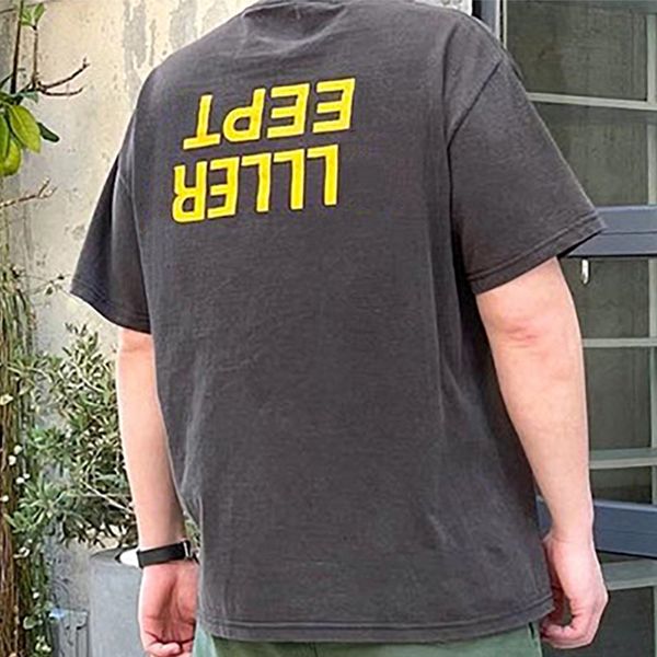 Перевернутая футболка с надписями, повседневные футболки с короткими рукавами, хлопковые футболки для мужчин и женщин, уличная одежда в стиле хип-хоп MG220045