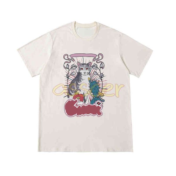 

new summer shirts 100% cotton shirt fashion casual short sve cartoon print te asian size s-2xl, White;black