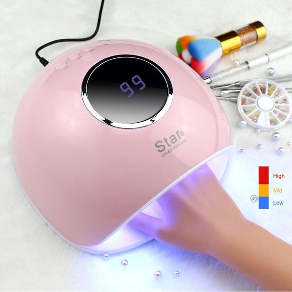 

72 48 30w uv lamp for nail 33 led manicure gel suitable all gels ice 10s quick drying automatic induction 220524