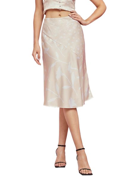 

x natalia dedios floral print asymmetrical ruffle hem skirt t7vu#, Black