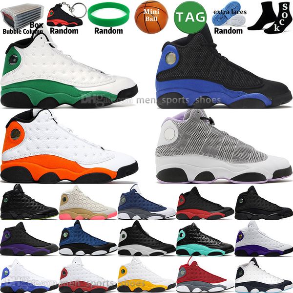

brave blue red flint bred hyper royal 13 13s mens basketball shoes del sol court purple houndstooth black cat he got game lakers men sports