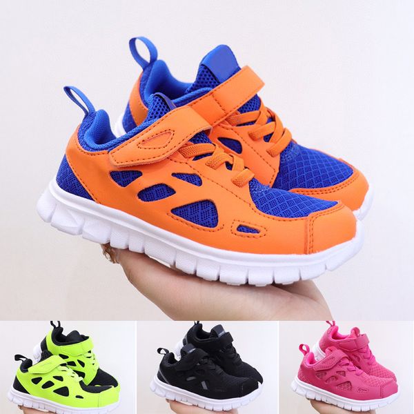 Free Run 2 Bambini traspiranti Scarpe da corsa 2.0 Boy Girl Youth Kid Sport Sneaker taglia 25-35