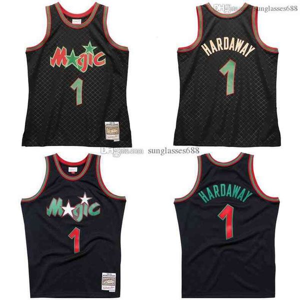 

stitched penny hardaway jersey s-6xl mitchell & ness 1993-94 mesh hardwoods classics retro basketball jerseys men women youth, Black