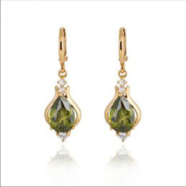 

dangle & chandelier classic and unique drop earrings green \purple \red color, Silver