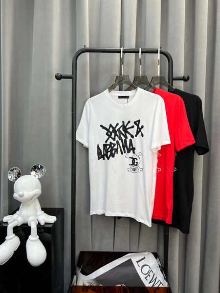 

2022 mens designer t shirt summer short sleeve print casual t shirt crew neck clothing asian size m-xxxl d#1559, White;black