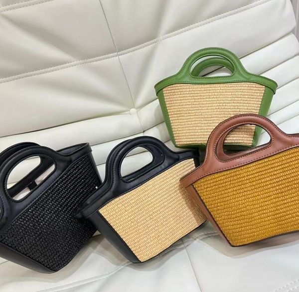 

fashion mini weave totes solid color simple women embroidery printing messenger bag designer luxury lady elegance wallet handbag