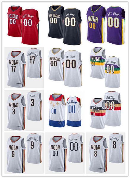 

75th custom men women youth jersey willy 9 hernangomez josh 3 hart naji 8 marshall jonas 17 valanciunas basketball jerseys, Black;red