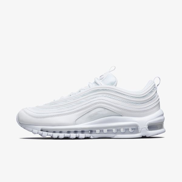 

running shoes men sneakers outdoor sports trainers triple whitel size 5.5-11