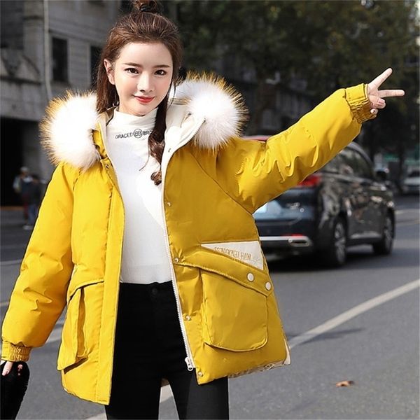 

winter cotton clothes for women's warm garments women jacket coat 201128, Black