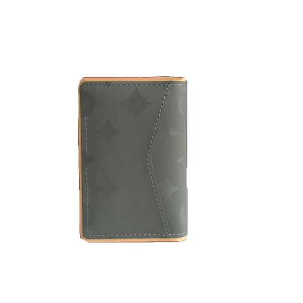 

2021 fashion flowers designer wallets luxurys men women leather bags classic letters key coin purse original box plaid card holder 63233, Red;black