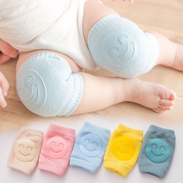 Knieschützer für Neugeborene, Baby-Knie- und Ellenbogenschützer, Socken, Frühling, Sommer, Frottee-Strumpfwaren, Schlauchabgabe, rutschfest, Herbst, Krabbeln, Schutzausrüstung im Großhandel