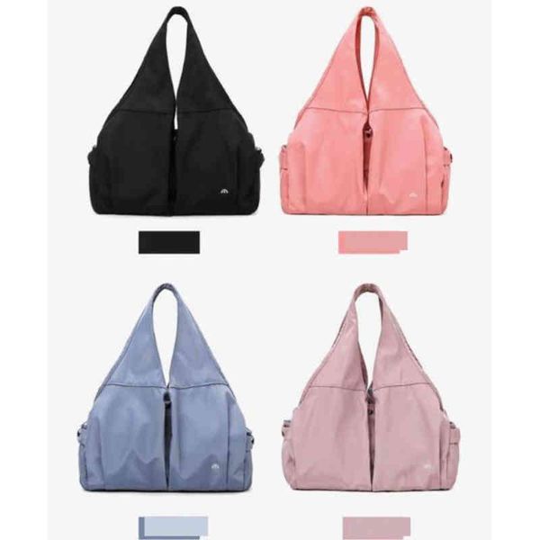 

lulu sacks bags men's and women's fitness travel large capacity portable shoulder sports waterproof shoes dry wet separation sack